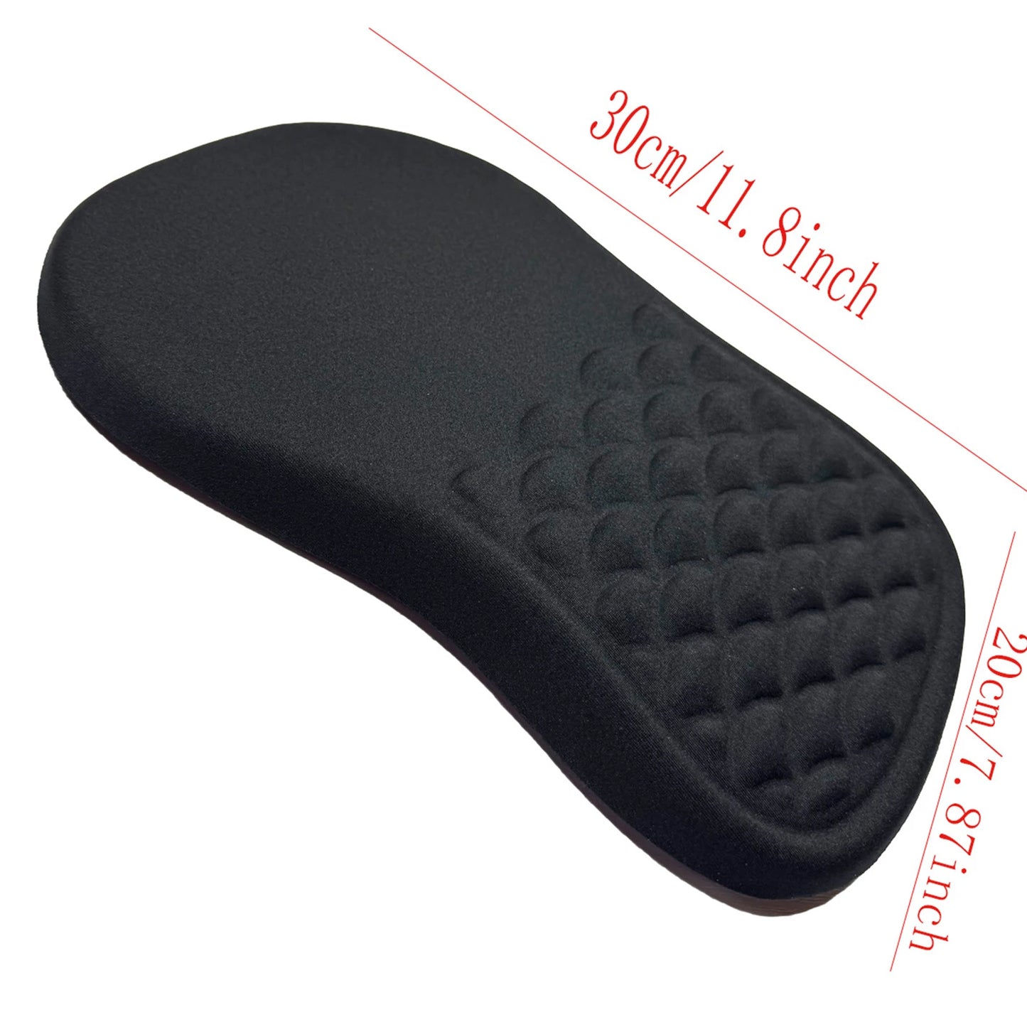 Ergonomic Mouse Pad Non-Slip Massage Bulge Mousepad Wear Resist Comfortable Wrist Support Pads For PC Laptop Computer Gaming