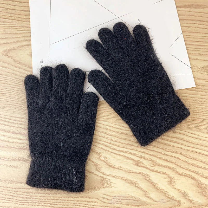 Gloves women's winter cute plush warm riding gloves women gloves womens gloves women winter gloves winter gloves women