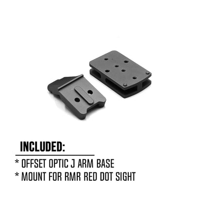COMM C1 Modular Mount 1.54"/1.70" Optical Centerline Height 30/34mm Ring Size ScopeMount With Offset Optic Adapter