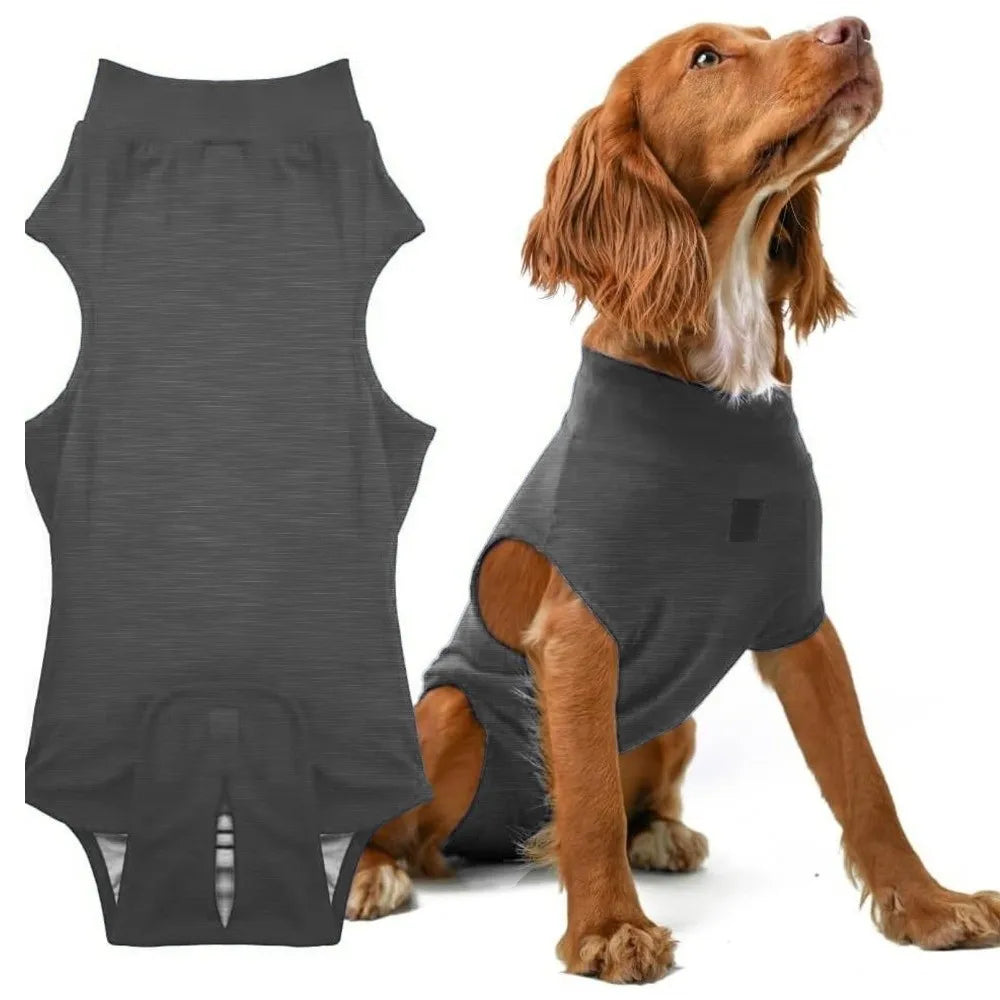 Adjustable Pet Physiological Clothing Stretchy Soft Dog Sanitary Jumpsuits Reusable Sweat Absorption Pet Physiological Pants