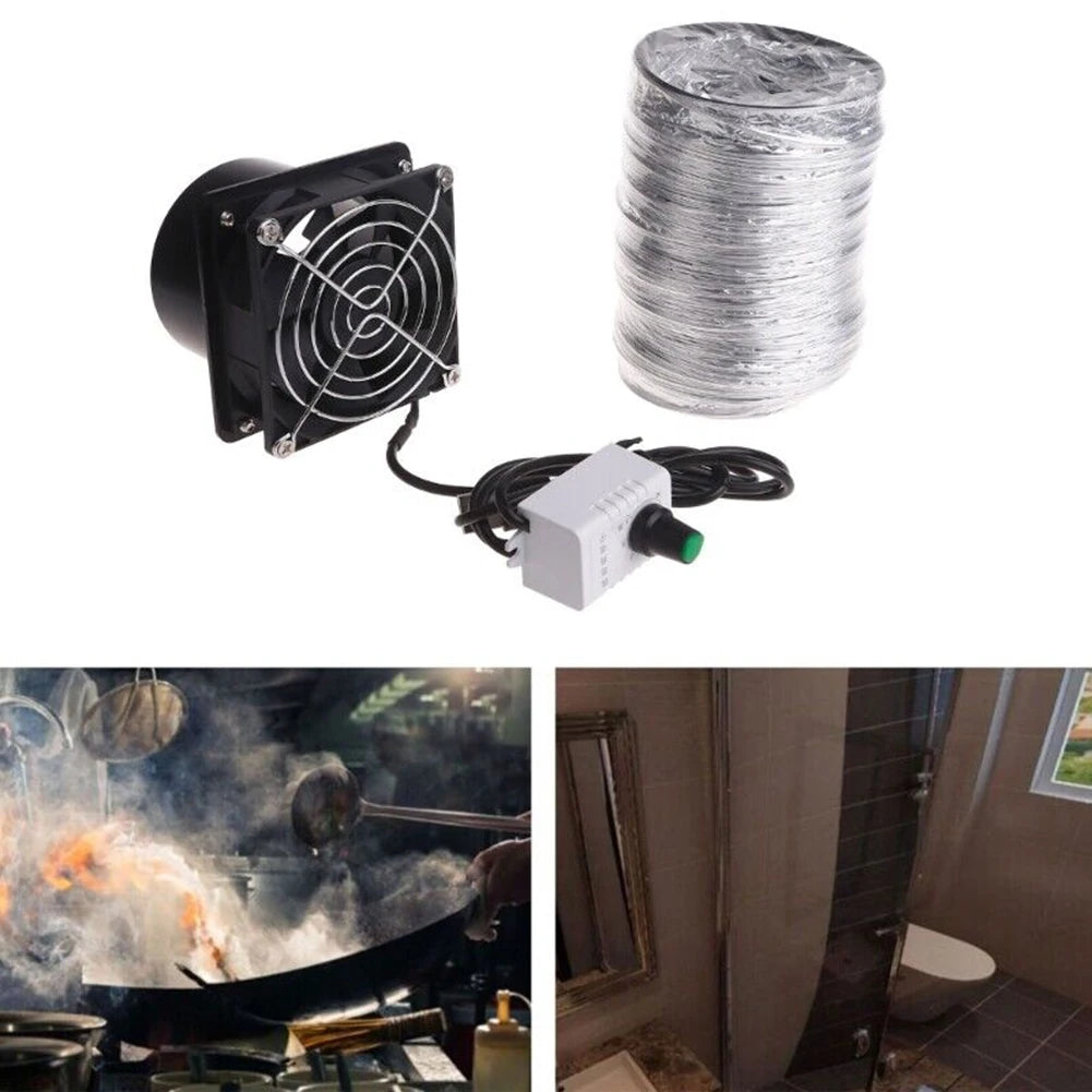 Smoke Absorber Fume Extractor Fan Pipe Duct Exhuast Fan USB Adjustable Speed Smoke Absorber Accessories Range Hood Accessories