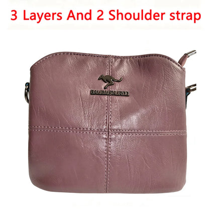 Women Embroidery Tote Bag High Quality Leather Ladies Handbags 2024 Women Shoulder Bag Small Crossbody Bags For Women Sac a Main