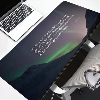 Bible Verse     Mouse Pad Game mouse pad face gamer desk pad mouse pad carpet accessories table pad
