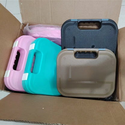 Tactical G *OCK Gun Pistol Case with Foam Padded Handgun Case Protective Storage Box Waterproof Hard Shell Hunting Accessories