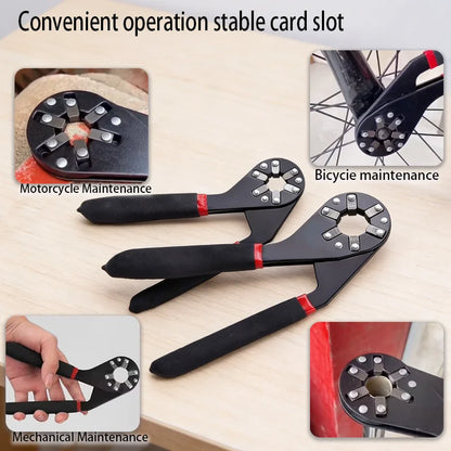 Magic Wrench 6 Inch 8 Inch Multi-purpose Hexagonal Alloy Steel Manual Clampable Movable Hexagonal Wrench hand tool wrench