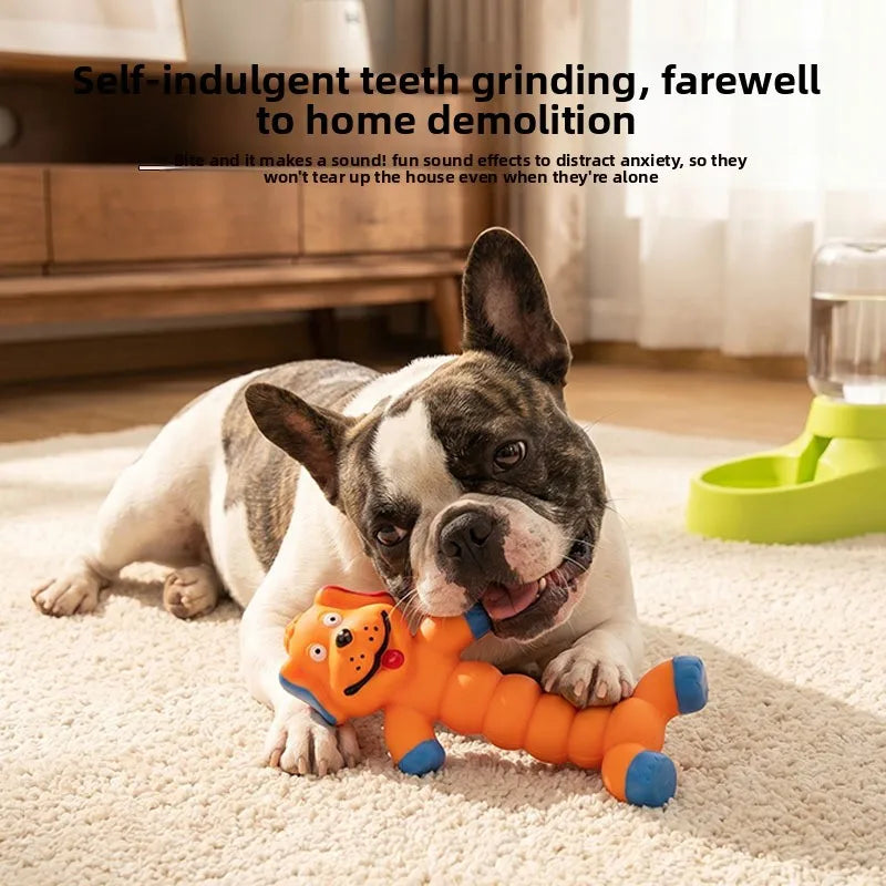 Latex pet toy,dog chew molar toy,squeaky interactive toy,puzzle toy for puppy cat