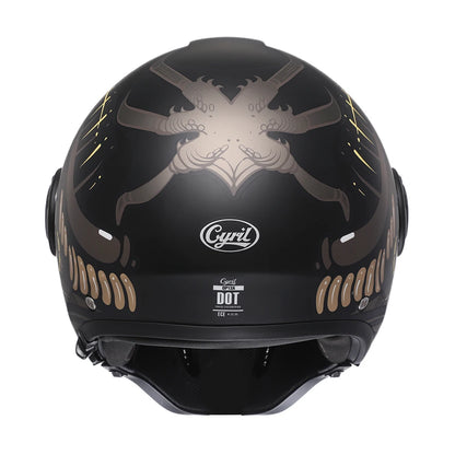 Helmets For Motorcycles Safety DOT ECE Certified 3/4 Open Face Helmets Motorcycle Modular Full Men Women Motorcycle Helmet Cyril