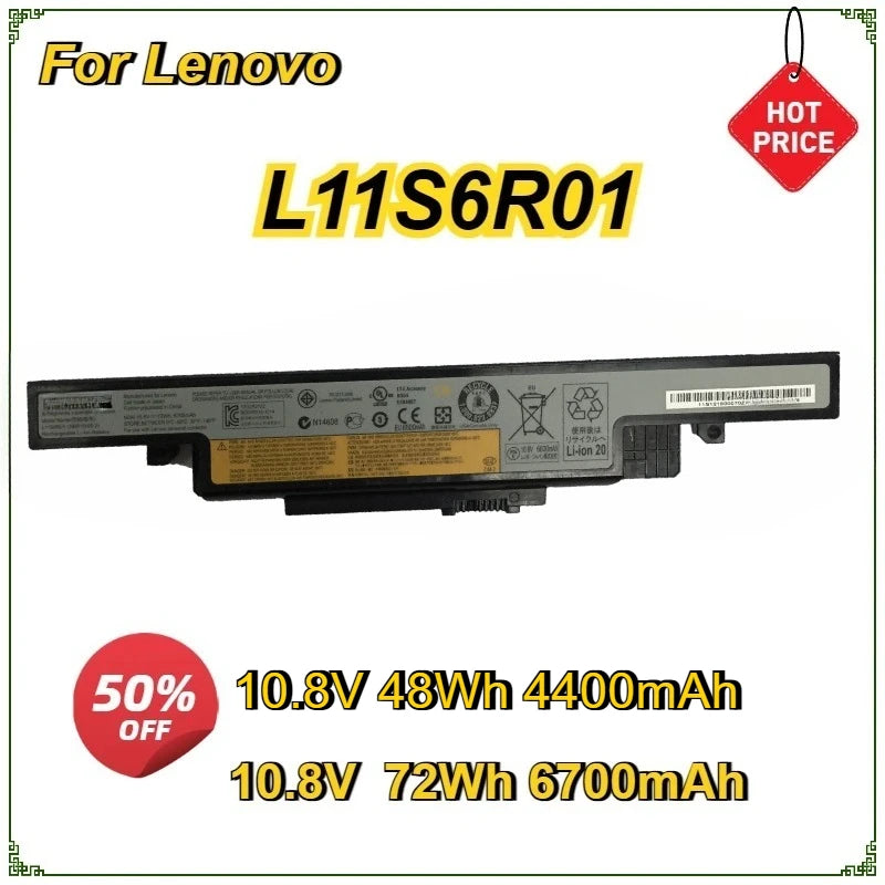 L11S6R01 Laptop Battery for Lenovo Y510P Y490 Y490P Y400 Y410P Y400N Y500 Y500N Y430P L11L6R02 L12L6E01 L12S6A01 L12S6E01