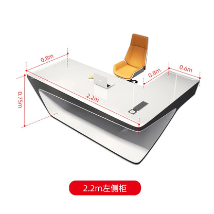 Organizers Modern Office Desk Executive Executive Design Office Desk Computer Organizers Escritorio Oficina Commercial Furniture