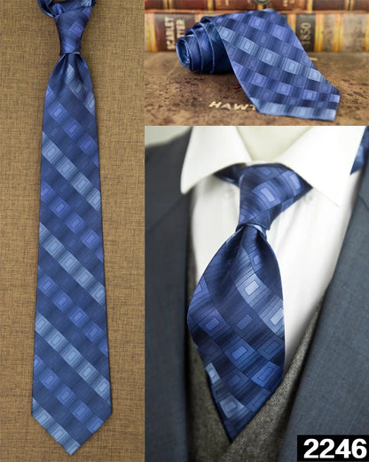 Ties Unusual Pattern Checked Abstract Polka Dots Stripes 100% Silk Jacquard Woven Fashion Brand New Casual Formal Party