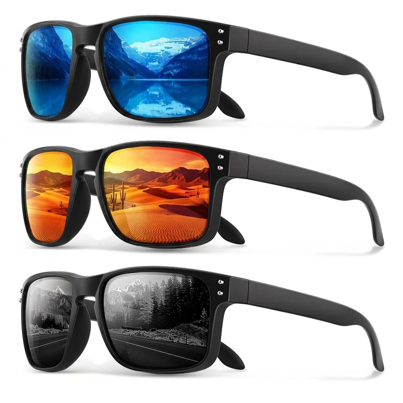 Fishing Sunglasses Polarized Men Women Camping Hiking Driving Glasses Sports UV400 Mirror Lenses Glasses Luxury Designer Eyewear