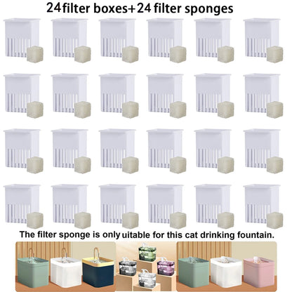 Cat Water Fountain  Activated Carbon Sponges Filters Replacement Activated  Carbon Filters Cat Water Fountain Filters Element