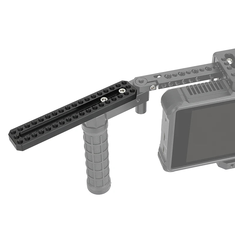 CAMVATE Long Cheese Plate Extended Platform 6.5" with 1/4" Threads and Slot for Camera Cage Photography Video Accesories DIY