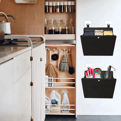 Wall-Mounted RV Shoe Rack Storage Organizer No-Drilling Required Versatile Storage Shelf for RVs And Caravans behind Door Design