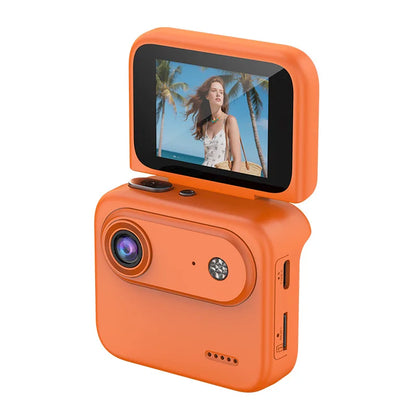 Lenovo Mini Action Camera 4K HD Recording VLOG Flip Screen Recorder Anti Shake 140 ° Wide-angle Lens Cycling Sports Camera