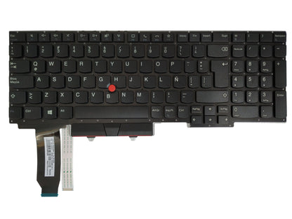 New Latin/Spanish Keyboard For Lenovo Thinkpad E15 Gen 2 3 4 (Type 20T8 20T9 20TD 20TE) Laptop LA/SP Layout With Backlight