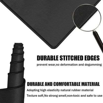 Cute round mouse pad with anti slip rubber base, portable office desktop pads, computer laptop, PC accessories