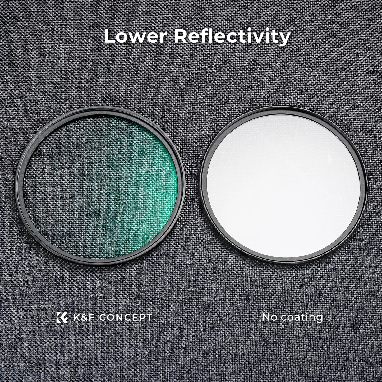 K&F Concept 1/2 1/4 1/8 Black Mist Diffusion Camera Lens Filter 49mm 52mm 58mm 62mm 67mm 72mm 77mm 82mm With Cleaning Cloth