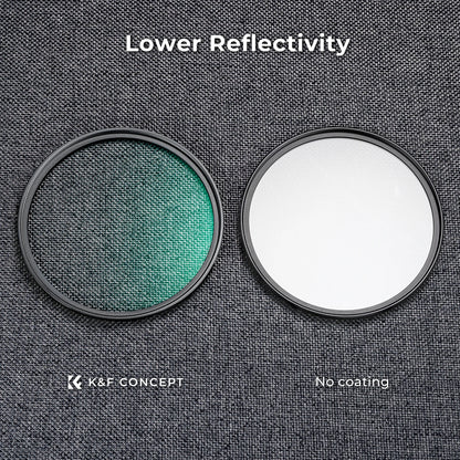 K&F Concept 1/2 1/4 1/8 Black Mist Diffusion Camera Lens Filter 49mm 52mm 58mm 62mm 67mm 72mm 77mm 82mm With Cleaning Cloth