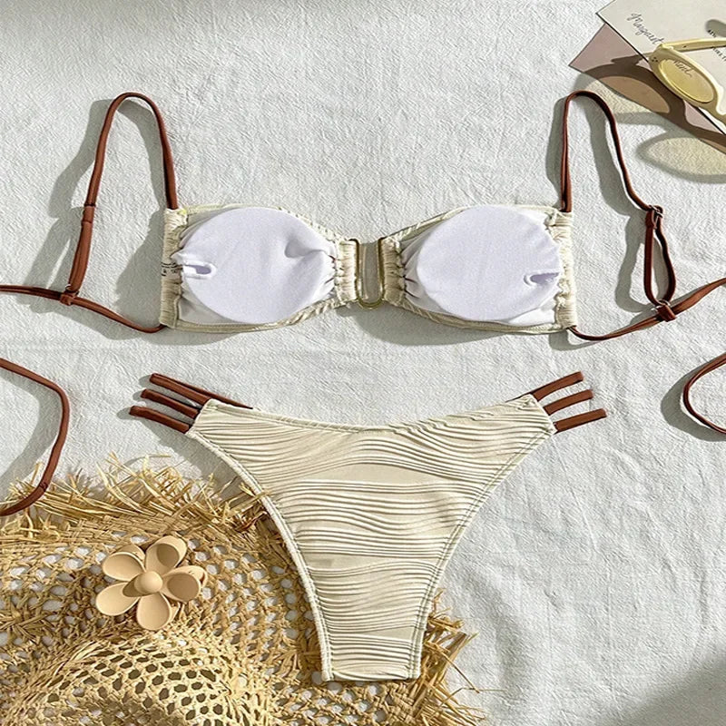 Sexy Swimsuits Women's Swimwear Bikinis Push Up Female Beach Swim Wear Bathing Suits Brazilian Bikini Set купальник ж