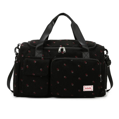 Travel Tote Bag Large Capacity Carry on Travel Bag with Shoe Compartment Sports Fitness Bags for Women Duffle Bags