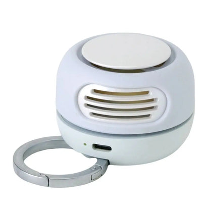 Portable Design Bladeless Fan Lightweight Compact Design Mini Fan Pocket Size USB Charging USB Rechargeable Fan Indoor Use