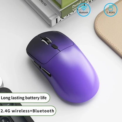 Lenovo Mouse Bluetooth 2.4G Wireless Three-Mode Rechargeable Ergonomic Office Gaming Portable Mice For iPad PC Laptop Mouse ﻿