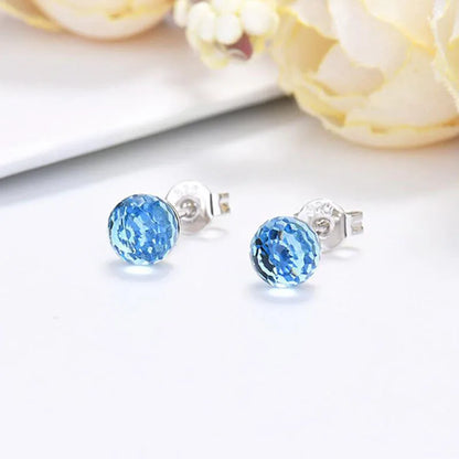 Earrings Fashion Earrings Multicolor Earrings Colorful Earrings Crystal Ball Earrings Fashion Accessories Crystal Ball Stylish