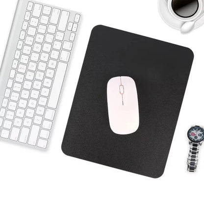 Small PU Mouse Pad NonSlip Professional Gaming Desktop Mouse Pad Waterproof Anti-Scratch Easy To Clean Mat For PC Laptop Desktop