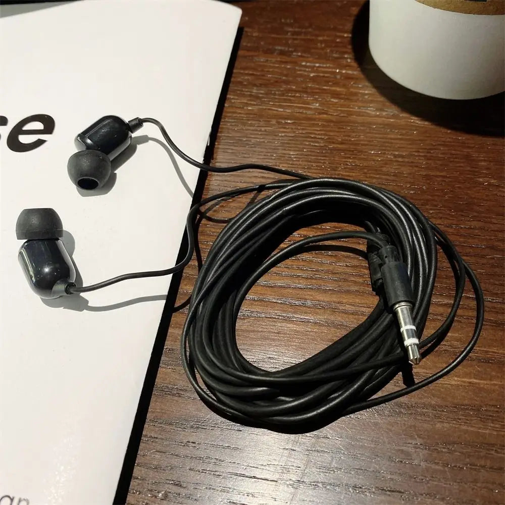 3 Meters Wired Earphone High Quality Stereo Earbuds In-Ear Earphone Super Bass for Phone Computer Laptop