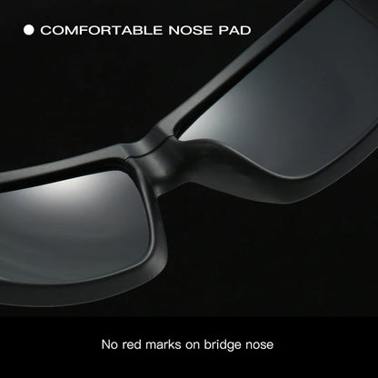 Sports Polarized Sunglasses with UV400 Protection for Cycling Running and Hiking Anti Glare and Durable Frame for Men and Women