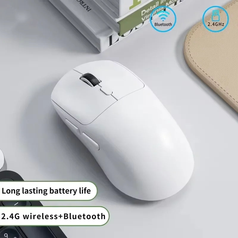 Lenovo Mouse Bluetooth 2.4G Wireless Three-Mode Rechargeable Ergonomic Office Gaming Portable Mice For iPad PC Laptop Mouse ﻿
