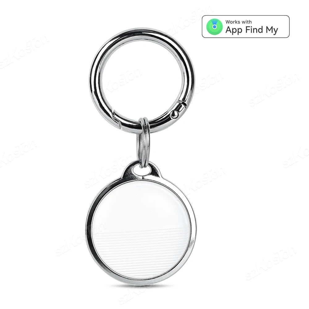 GPS Tracker For IOS Smart Bluetooth-compatible Mini GPS Locator Wallet Key Finder Anti Lost Device Work with Find My APP