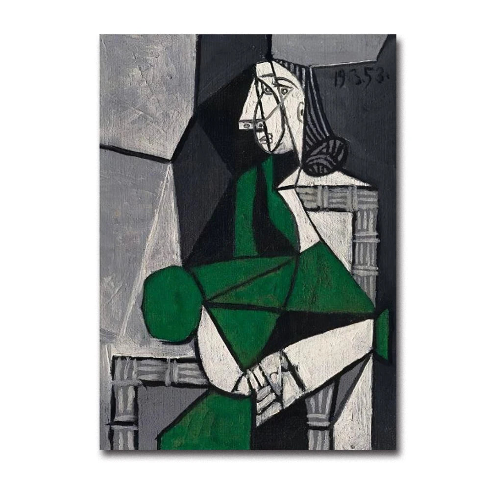 Modern Art Master Picasso Abstract Canvas Painting Cubism Home Wall Art Poster Prints Pictures Bedroom Living Room Decor Murals