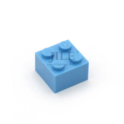 50pcs MOC Building Blocks Brick 2x2 3003 DIY Enlighten Creative Basics Classic Sets Compatible with Assembles Particles Toys