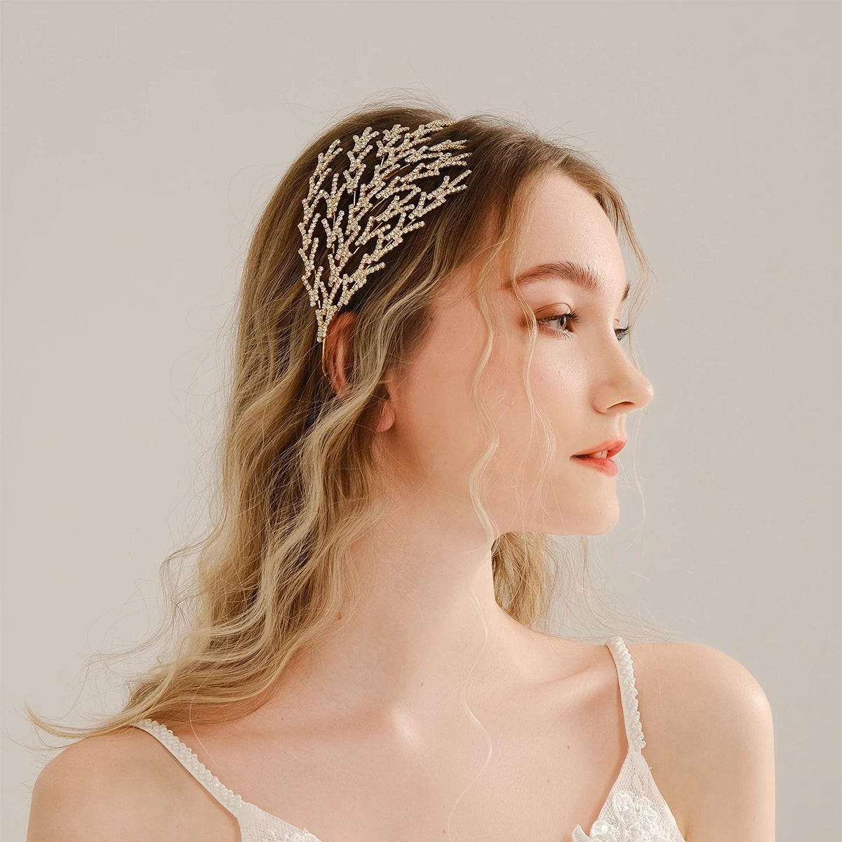 Bridal Hair Silver Handmade Hair Accessories Crystal Wedding Ladies Bling Rhinestone Crown Girls Headpiece Jewelry For Women