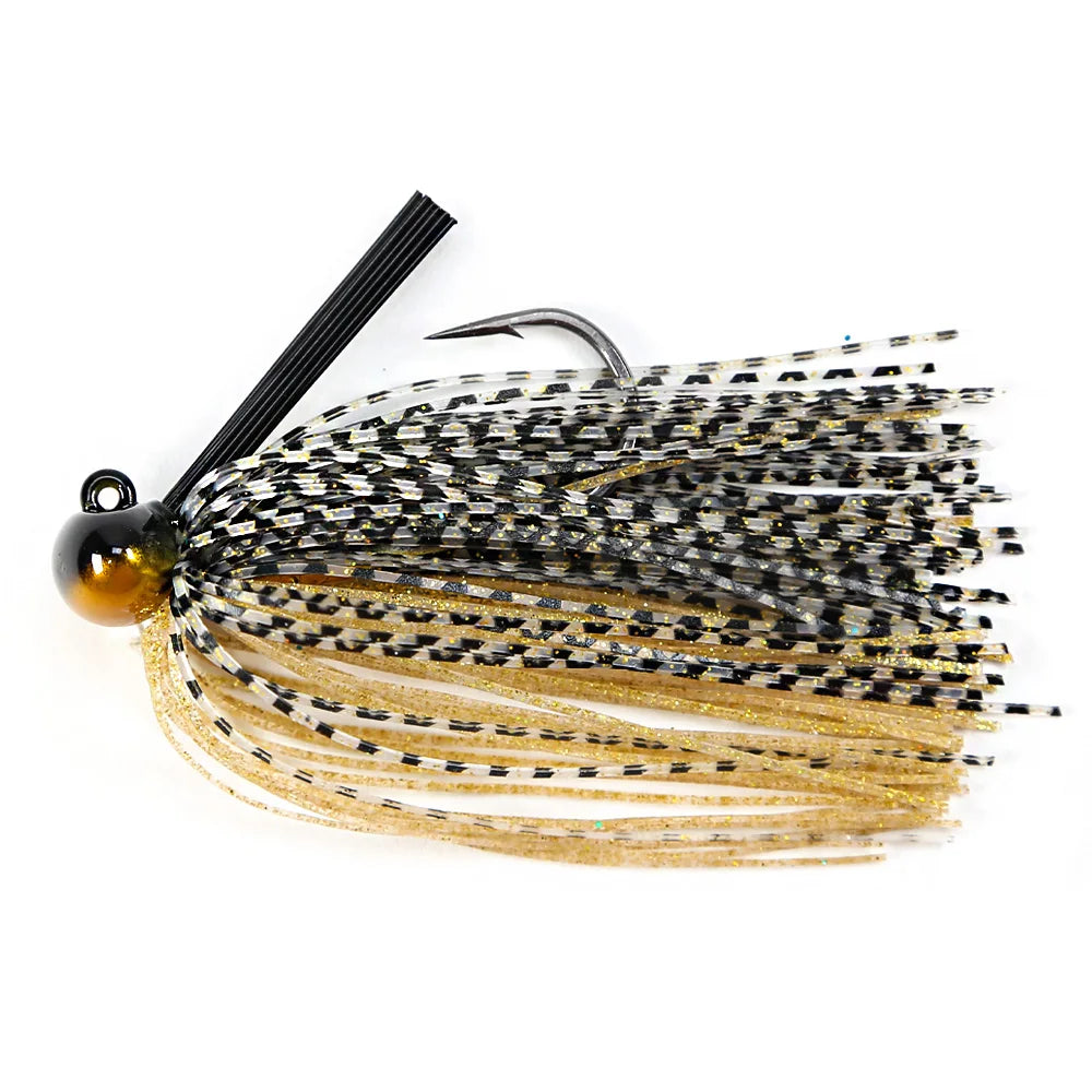 B&U 3/8oz 1/2oz Rubber Jig weedless jig Bass jig Chatter bait fishing lure chatterbait Wobbler For Bass Fishing Tackle