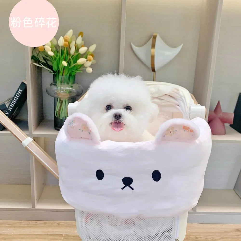Cat and Dog Strollers Edge Pads Removable and Washable Seat Pads Anti-dirt Padding for Pet Stroller Pet Products Accessories