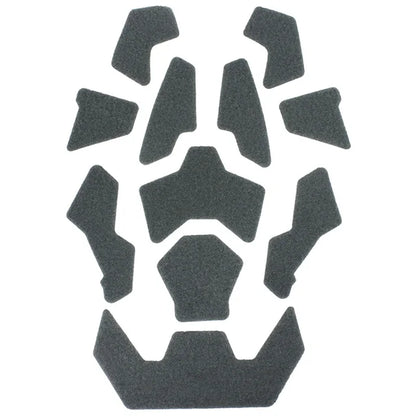 Tactical FAST Helmet Magic Sticker 11pcs Airsoft Helmet Patches Hook and Loop Sticky for Hunting Shooting Accessories