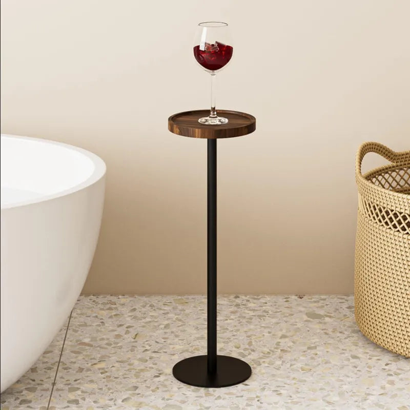 Cross-border Small Round Table, Small Coffee Table, Side Table Next to Living Room Sofa for Drinks, Living Room Coffee Table, Dr