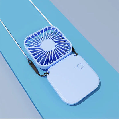 Portable Fan Super Mini Handheld Fan USB Rechargeable Fan Foldable Hand Held Small Pocket Fan