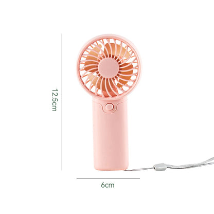Portable Fan Convenient Creative Small Fan Pocket Hand-held Fan Lightweight AA Battery Handheld Mini Fan Air Coolers 2026 NEW