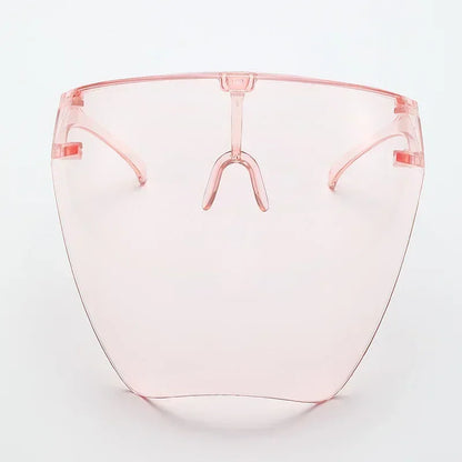 Protective Faceshield Glasses Sunglasses Transparent Anti-fog Anti-splash Protective Mask Full Face Covered Safety Sunglasses