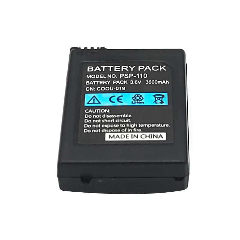1PC./2PCS Battery For Sony PSP NEW 3.6V 3600mAh Replacement Rechargeable Battery Pack for Sony PSP-1000/1001