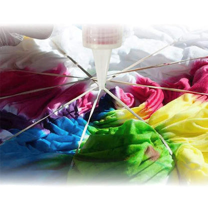 6/8/10 Colors Fabric Dye DIY Kit Handmade Cold Water Paint Tie Dye Perfect for Halloween Parties