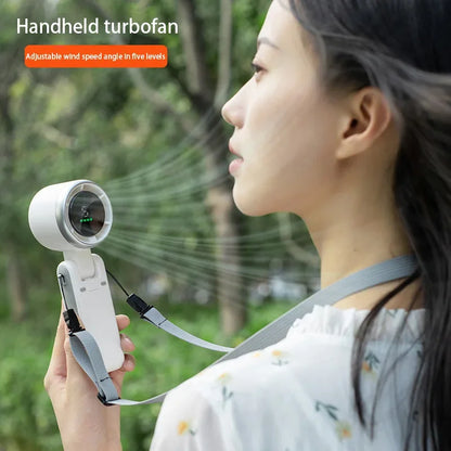Lenovo 3-in-1 Mini Fan 5-speed 3600mAh Recharge Lithium Battery USB Charging Portable Cooler For Outdoor Camping Trip Summer