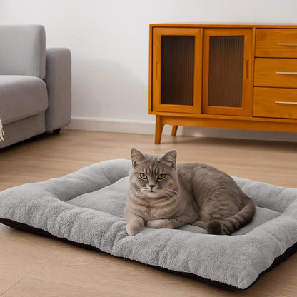 Pet Floor Pad Warm Dog Bed Mat Surrounding Style Super Soft Pet Pad Non-slip Comfortable Thickened Pet Mat Pet Rest