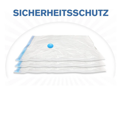 Vacuum Bags for Clothes - Pack of 10 40 X 30 cm Reusable Storage Bags Vacuum Bags with Seal and Space Saving Travel Bags