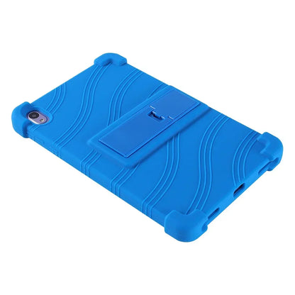 For Walmart ONN 8-inch 100135923 Tablet Case 2024 Shockproof Air Cushion Soft Silicone 8-inch Adjustable Stand Protective Case