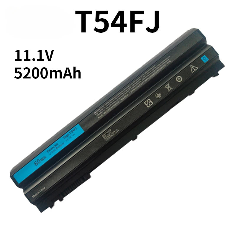11.1V 48Wh/60Wh/97Wh T54FJ  8858X  M5Y0X Laptop Battery for DELL Latitude E5420 E5430 E5520 E5530 E6420 E6430 E6520 E6530 E6540